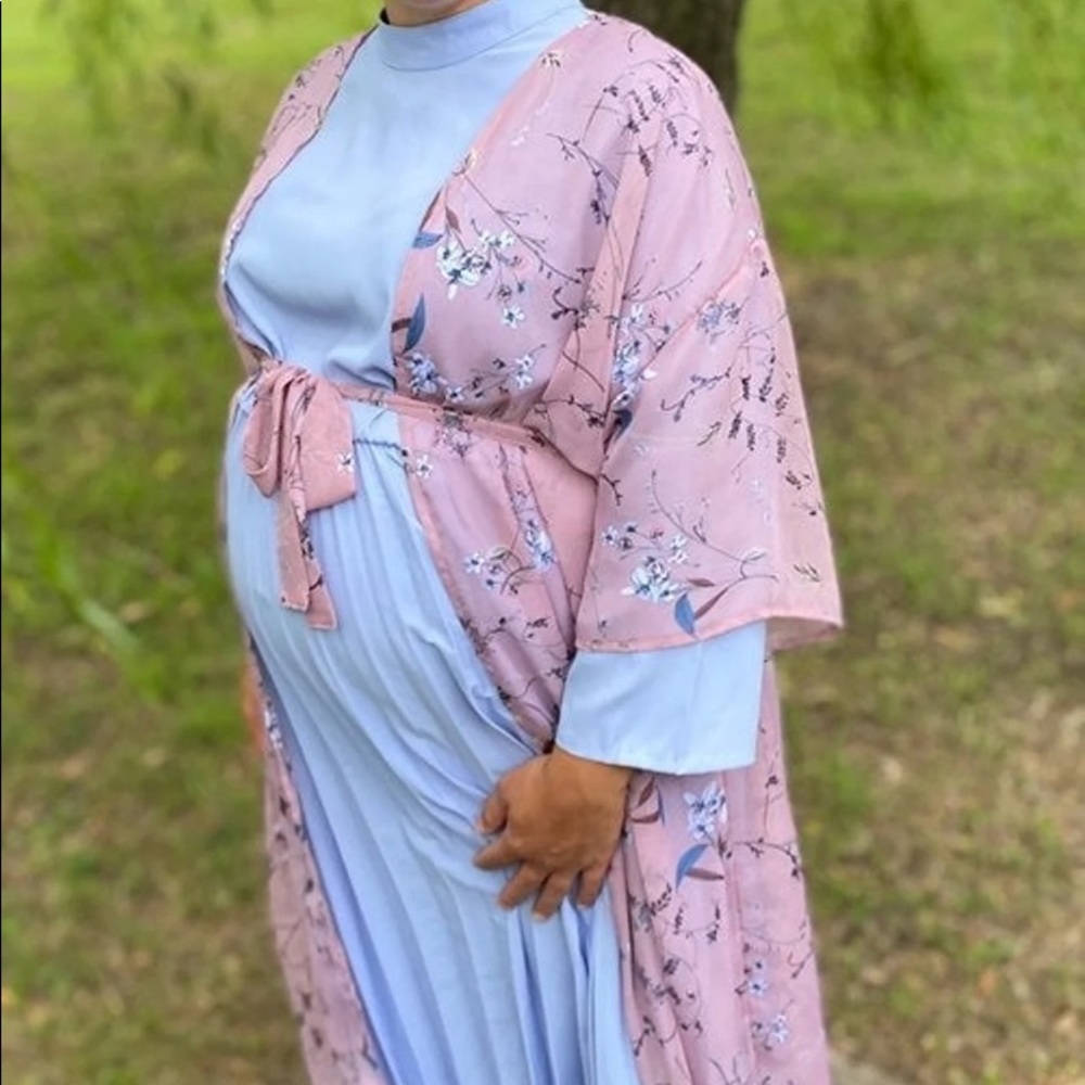 ASOS Maternity Dress & Kimono